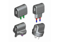 EU / US / UK / AU โลหะ Plug-in 5V 1A สากล USB Power Adapter (OCP / OVP ป้องกัน)