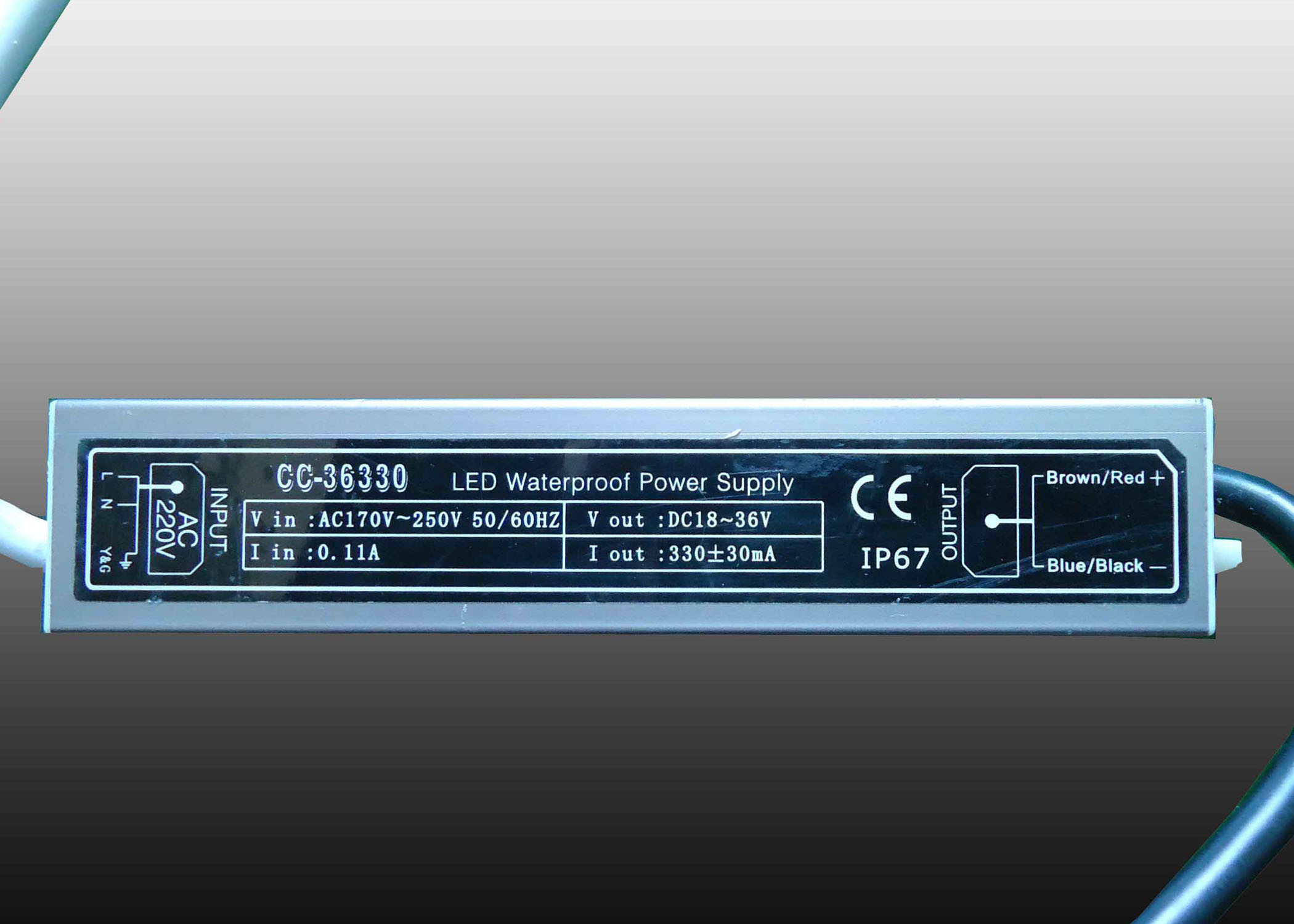 แถบไฟ LED เชิงเส้นชิปเอพิสตาร์ RGB 12W พร้อม IP65 SMD3535