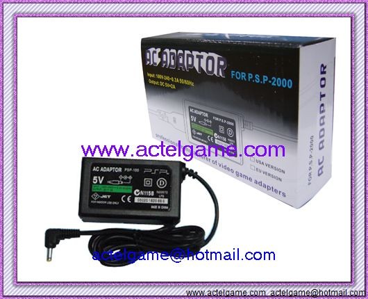 PSP2000 AC Power Adapter เกม PSP อุปกรณ์เสริม