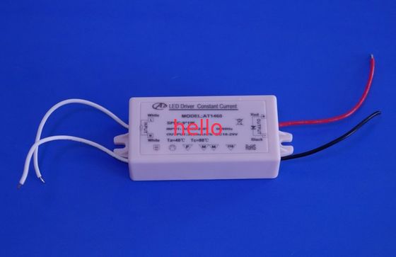 พลังงานสูงกันน้ำแหล่งจ่ายไฟ LED คงที่ในปัจจุบันสำหรับ 12W ปอตไลท์