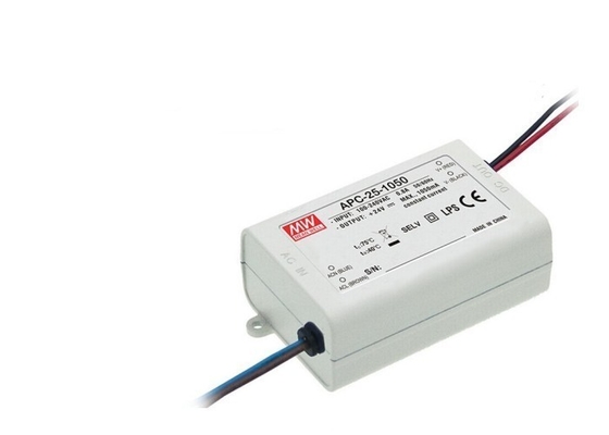LED พาวเวอร์ซัพพลายคงที่ในปัจจุบัน APC ซีรี่ส์ 20W LED Driver APC-25-700