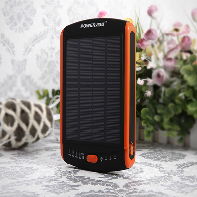 ธนาคารพลังงานแสงอาทิตย์กันน้ำ 23000mah ชาร์จพลังงานแสงอาทิตย์ความจุสูงสำหรับโทรศัพท์ / แล็ปท็อป