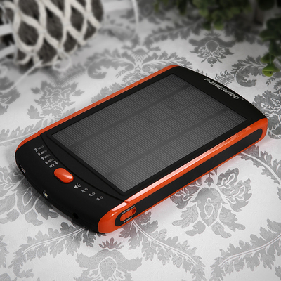 ธนาคารพลังงานแสงอาทิตย์กันน้ำ 23000mah ชาร์จพลังงานแสงอาทิตย์ความจุสูงสำหรับโทรศัพท์ / แล็ปท็อป