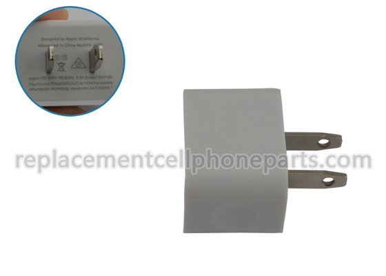 สหรัฐ / EU ขนาดเล็กชนิดเสียบ USB AC อะแดปเตอร์แอปเปิ้ล iPhone สำหรับโทรศัพท์มือถือ