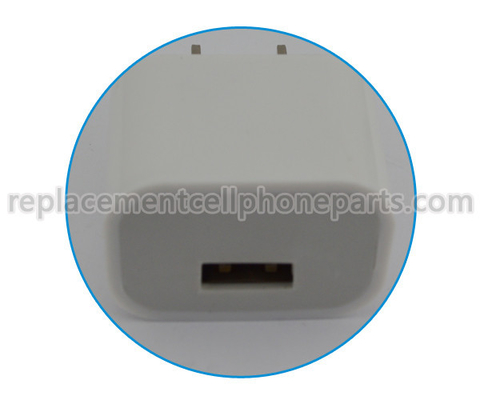 สหรัฐ / EU ขนาดเล็กชนิดเสียบ USB AC อะแดปเตอร์แอปเปิ้ล iPhone สำหรับโทรศัพท์มือถือ