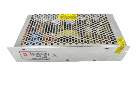 120 วัตต์การสลับโหมด Power Supply DC 24V 5A สำหรับหน้าจอที่จอแสดงผล LCD