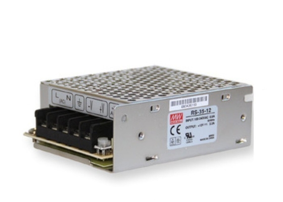 35W AC DC LED Driver LED พาวเวอร์ซัพพลาย 12V RS-35 แรงดันคงที่