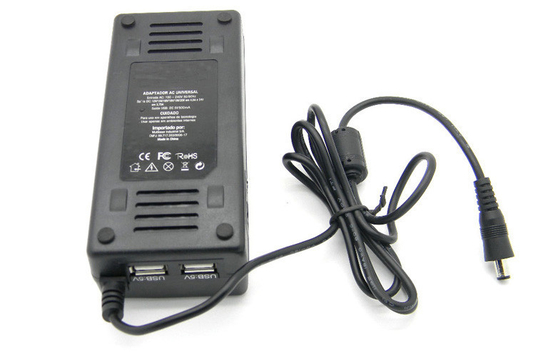 เปลี่ยน 24Vdc AC ไป DC Power Adapter 90W แบบ Dual USB ด้วยไฟ LED