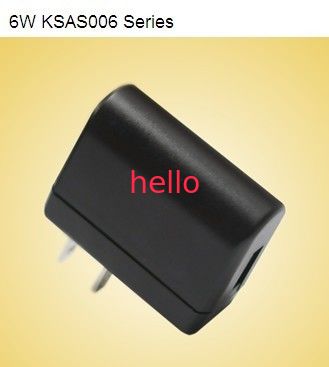 6W 12V สากลอะแดปเตอร์ USB ไฟฟ้ากับการ 0.5A 1.2A สำหรับโทรศัพท์มือถือ