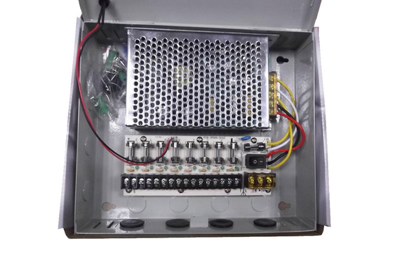 12V 5Amps กล้องวงจรปิดกล่องเพาเวอร์ซัพพลาย 9 ช่อง, กล้องวงจรปิดพาวเวอร์ซัพพลาย