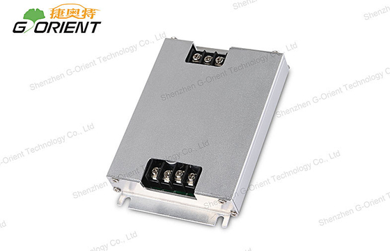 IP20 อลูมิเนียมเปลือกโลหะรถยนต์ LED พาวเวอร์ซัพพลาย 100W สำหรับหน้าจอรถแท็กซี่รถโดยสารยานพาหนะ