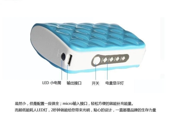 1A 5V เพาเวอร์ซัพพลายมือถือสำหรับโทรศัพท์มือถือ / รถที่มีไฟ LED