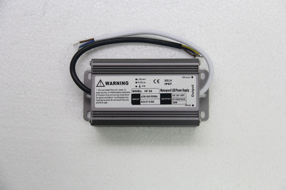 มินิ 20V - 36V คงที่ในปัจจุบัน LED เพาเวอร์ซัพพลาย 54W 1500mA สำหรับจอแสดงผล LED