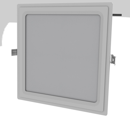 เอพิสตาเย็นสีขาวบางเฉียบตาราง LED แผงไฟคงที่ในปัจจุบันมีไดร์เวอร์ LED Ra80