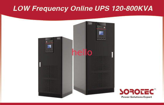 12p / 6p, 160KVA Online ความถี่ต่ำ 3 - เฟสจ่ายไฟอย่างต่อเนื่อง