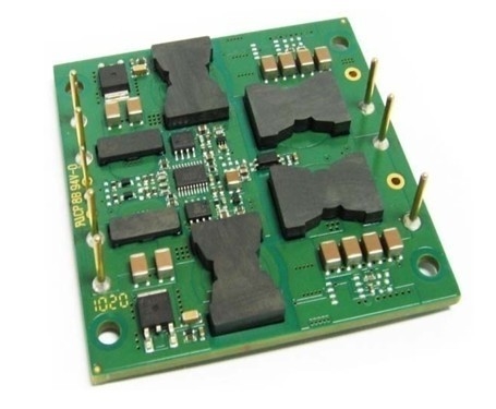 ที่มีประสิทธิภาพสูงรถไฟ Power Supply DC-DC Converter โมดูลแยก JS150-24S12-POC