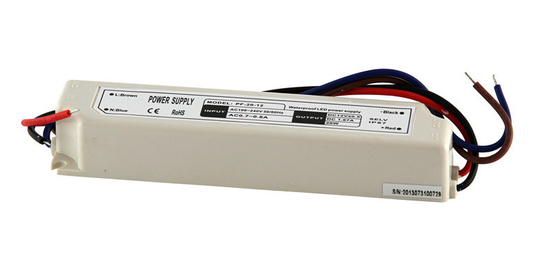 ที่มีประสิทธิภาพสูงแรงดันไฟฟ้าคงไดร์เวอร์ LED เอาท์พุทเดี่ยว 20W กันน้ำ