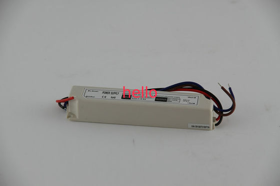 เอาท์พุทเดี่ยว 20W แรงดันไฟฟ้าคงไดร์เวอร์ LED กันน้ำ 24V 12V LED ไดร์เวอร์