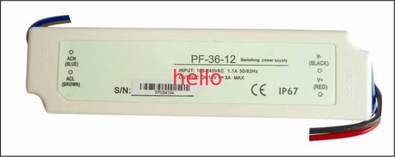 จอแอลซีดีขาออกเดี่ยวแสดงแรงดันไฟฟ้าคง LED Driver 3A 36W ด้วยการฟื้นฟูอัตโนมัติ