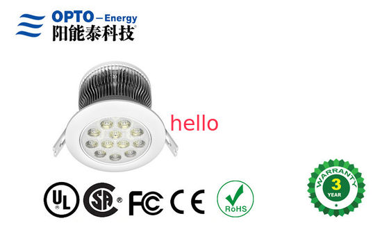 แรงดันไฟฟ้าคง 9W LED ลงโคมไฟ 277Volt โรงแรมที่มีโลโก้ที่กำหนดเอง