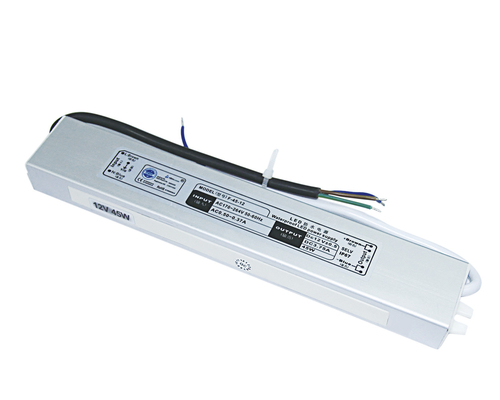45W 3.75A กันน้ำไดร์เวอร์ LED DC 12V - 24V, กันฝนพาวเวอร์ซัพพลาย
