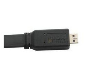 ถ่ายโอนความเร็วสูงสาย USB สีดำ HDMI-HDMI มีความละเอียดสูง