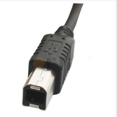 ชายกับชาย B โอนสายเคเบิ้ลสาย USB ข้อมูลอัตราการถ่ายโอนข้อมูลสูงสุด 480 Mbps