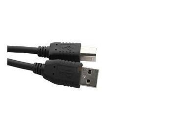 ชายกับชาย B โอนสายเคเบิ้ลสาย USB ข้อมูลอัตราการถ่ายโอนข้อมูลสูงสุด 480 Mbps