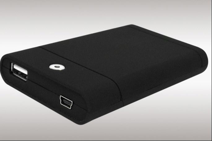 USB ชาร์จแบบพกพาและสีดำ Decker ชุดไฟแบบพกพาสำหรับโทรศัพท์มือถือ