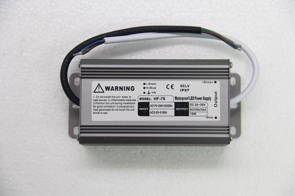 หลอดไฟ LED 2100mA คงที่ในปัจจุบัน EN55015 220V LED พาวเวอร์ซัพพลาย, LED กลางแจ้งเพาเวอร์ซัพพลาย
