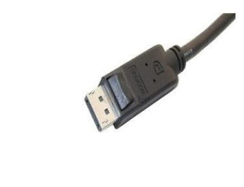 DisplayPort 1.1 USB Data Transfer สาย HDMI 1.3b ดำพีวีซี Premold